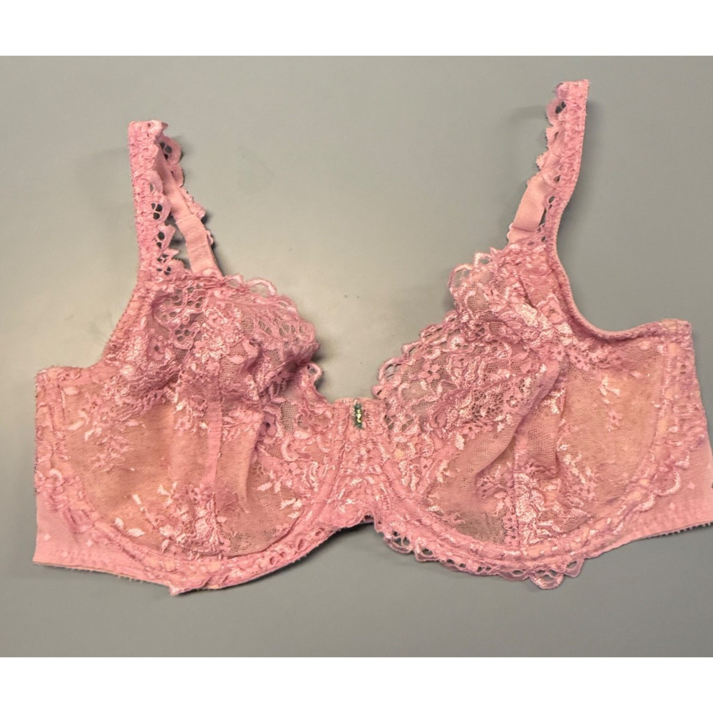 Victoria's Secret Unlined Underwire Demi Bra Sz 38DD Mauve Pink, 3178